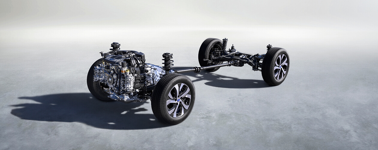 Symmetrical All Wheel Drive